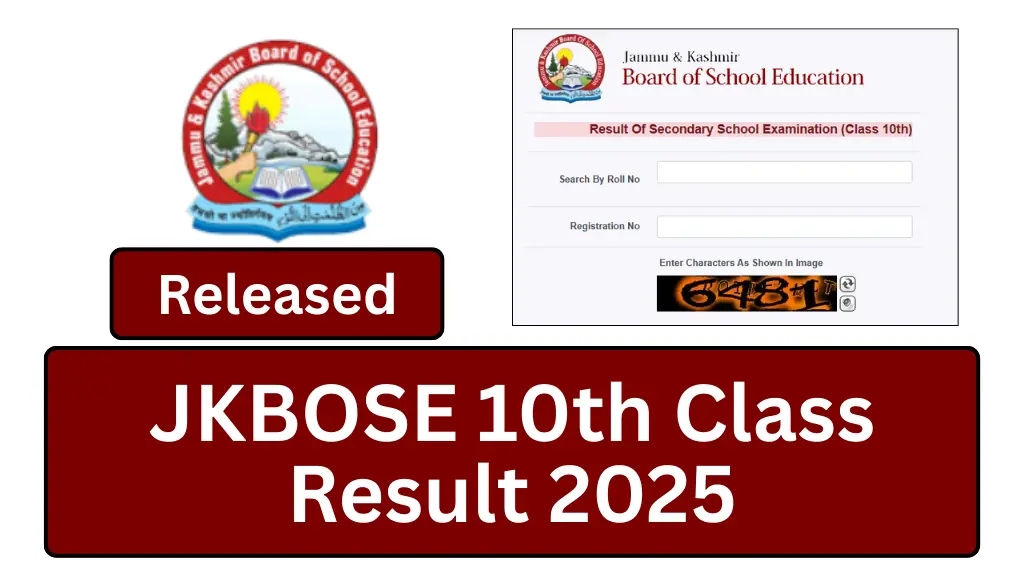 JKBOSE 10th Class Result 2025