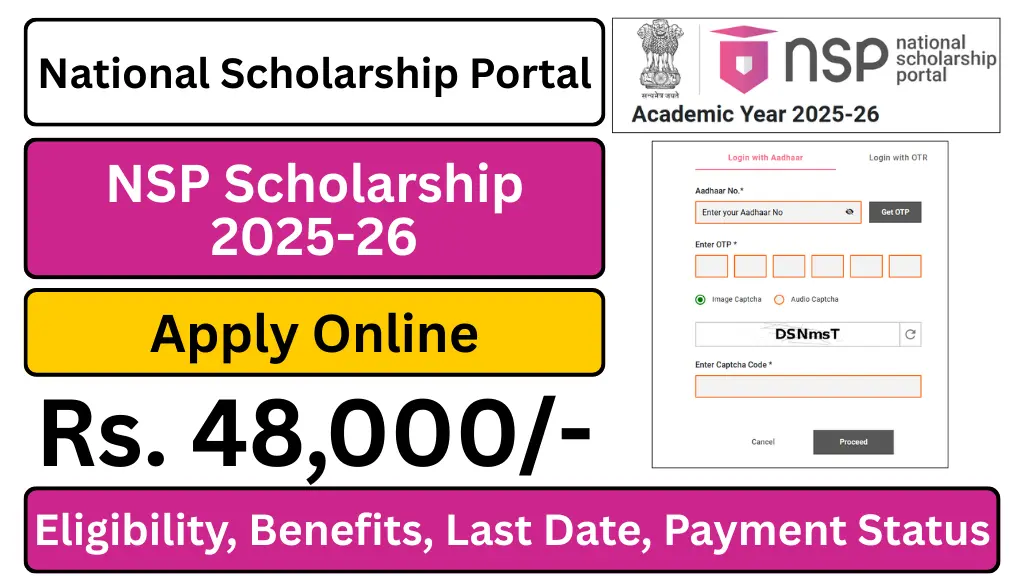 NSP Scholarship 2025-26