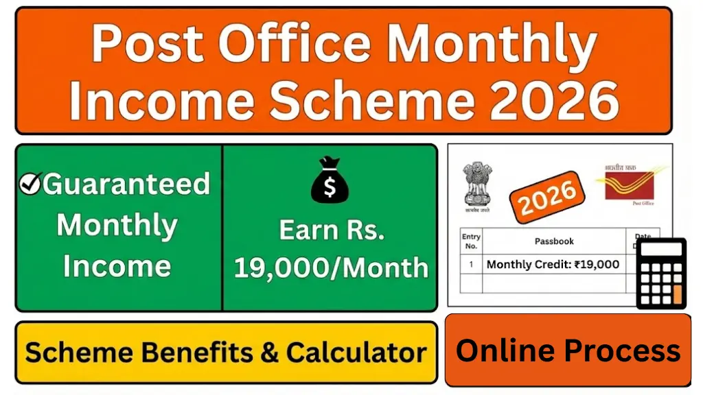 Post Office Monthly Income Scheme 2026